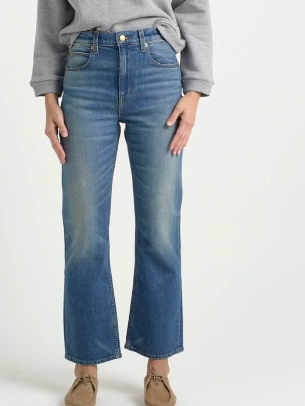 NWOT Jamie Haller The Kenickie in Distressed Indigo (size 26)